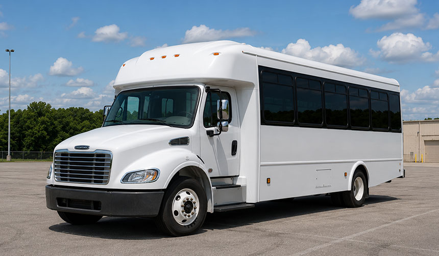 25-passenger minibus for charter in Tampa, FL